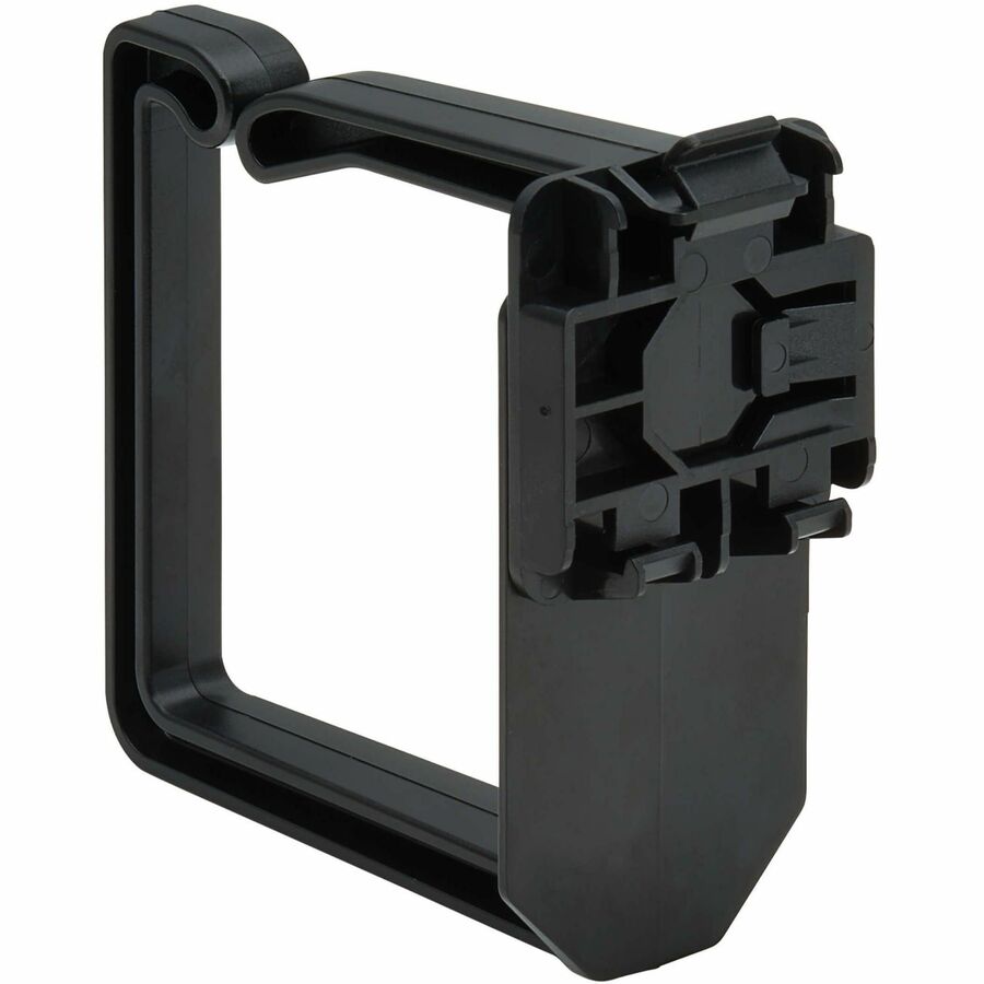 Eaton Tripp Lite Series Cable Management D-Rings for DIN Rails - Multi-Angle, 2U, Black, 2 Pack