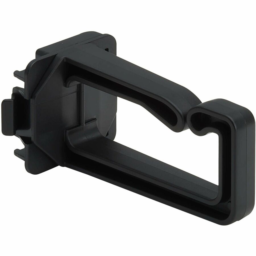 Eaton Tripp Lite Series Cable Management D-Rings for DIN Rails - Multi-Angle, 1U, Black, 2 Pack