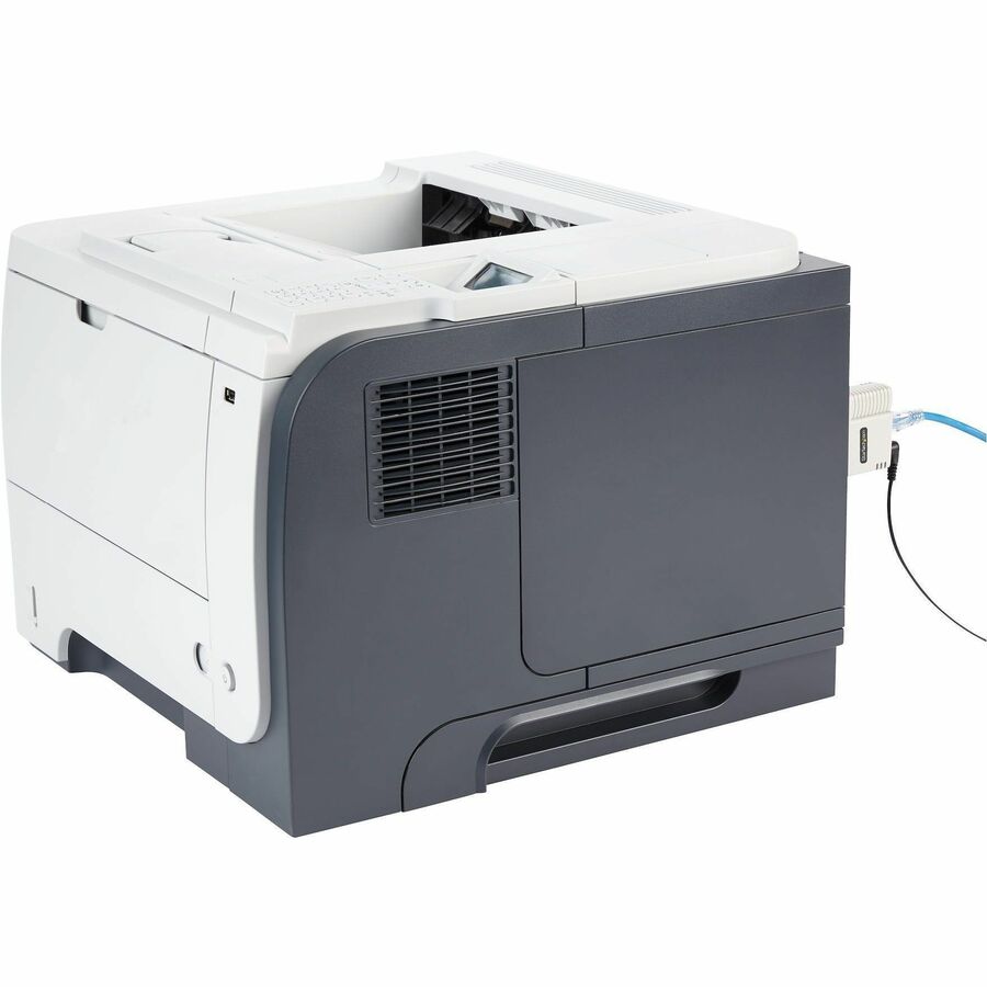 StarTech.com Ethernet to Parallel Network Print Server, 10/100Mbps LAN, WebUI Enabled, Centronics Ethernet Printer Server Adapter, Enhances Legacy Printer