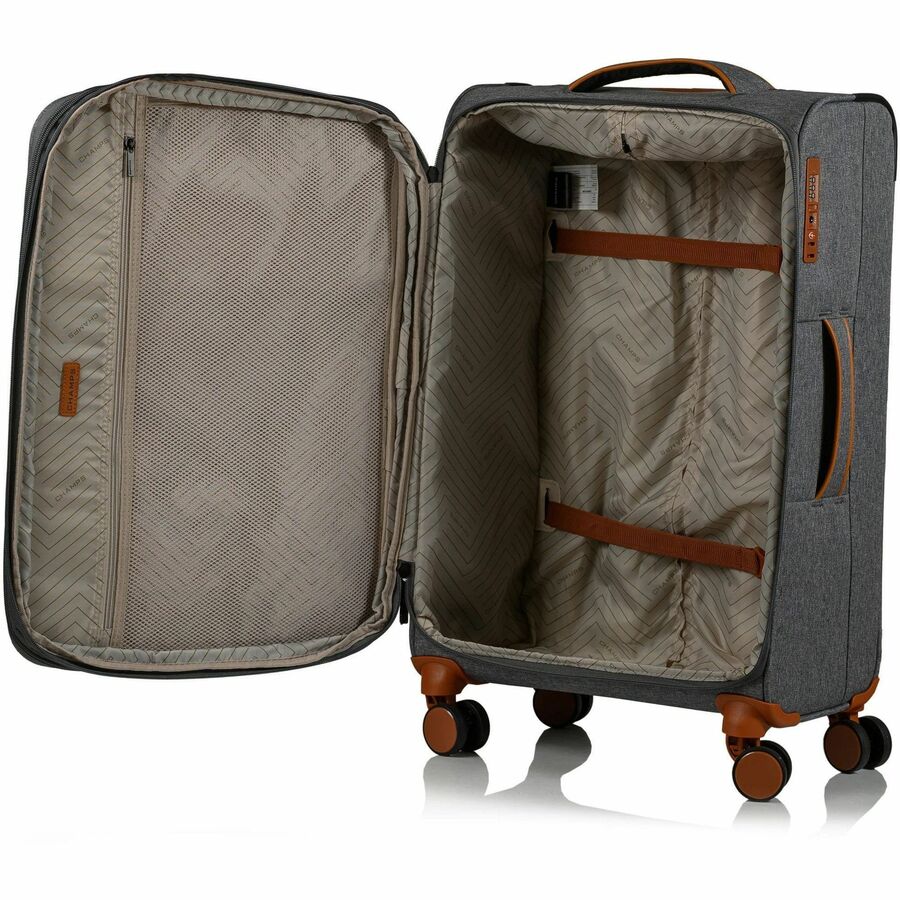 CHAMPS Classic II Collection - 3-piece Softside Luggage set - Grey