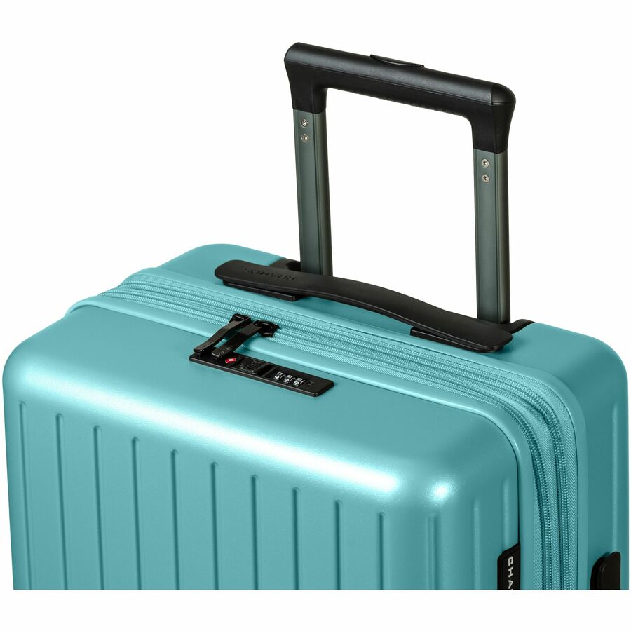 CHAMPS Fresh II Collection - 3-piece Hardside Luggage set - Green