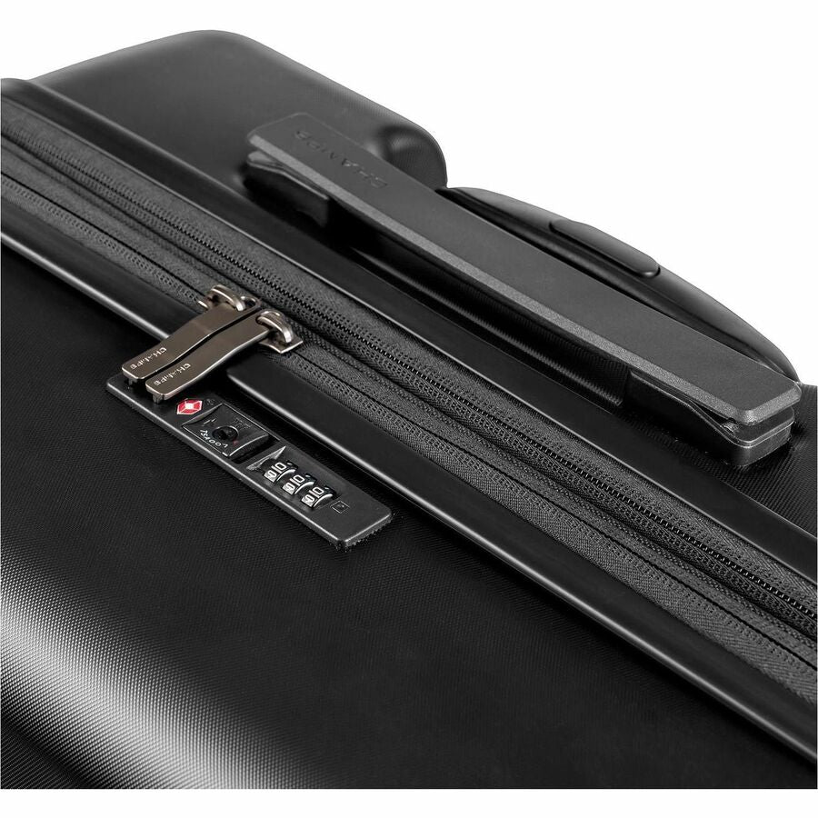 CHAMPS Tech Collection - 2-piece Hardside Luggage set - Black