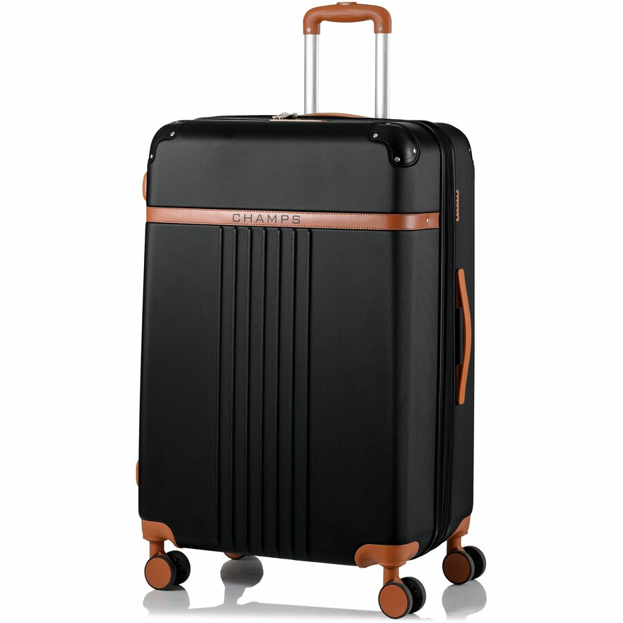 CHAMPS Vintage Collection - 2-piece Hardside Luggage set - Black