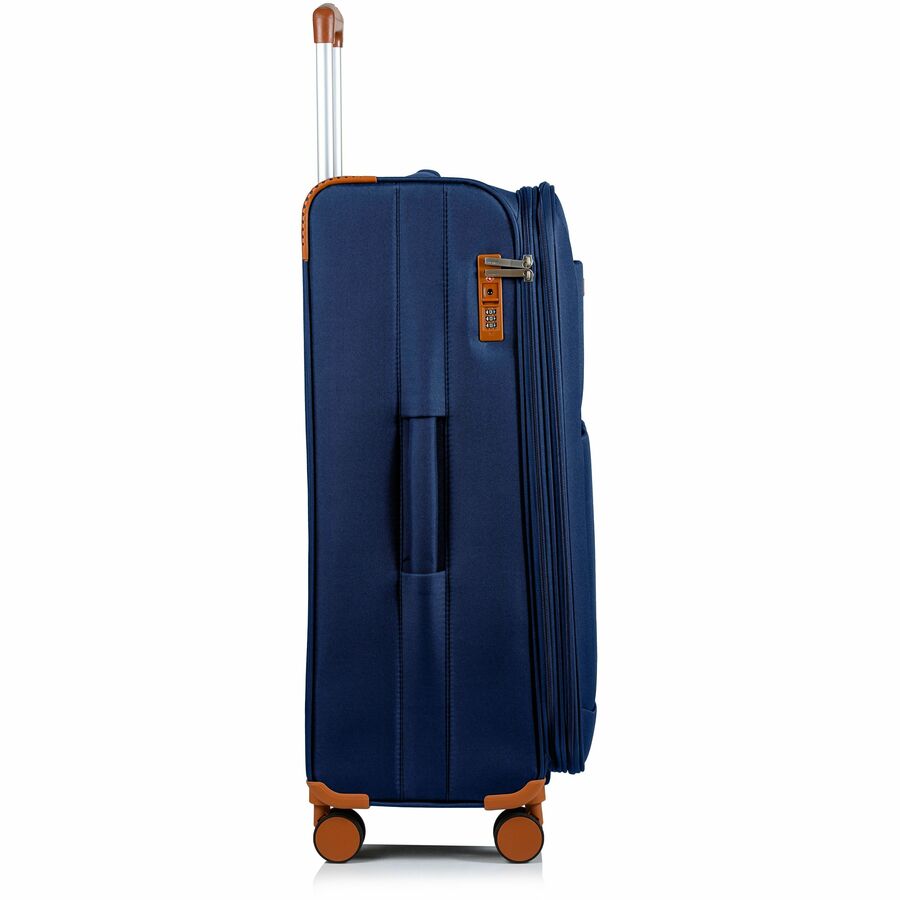 CHAMPS Classic Collection - 3-piece Softside Luggage set - Navy