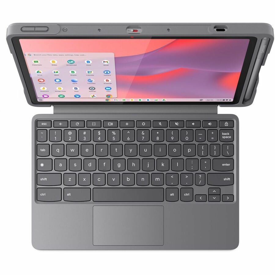 Lenovo Chromebook Duet EDU G2 83HJ0009UB Chromebook Tablet - 10.9" WUXGA - MediaTek Kompanio 838 - 8 GB - 64 GB Storage - ChromeOS - Luna Gray
