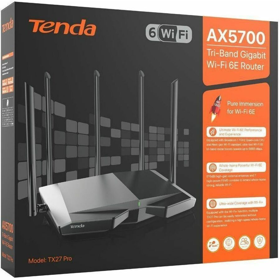 AXE5700 TRI-BAND GIGABIT ROUTER