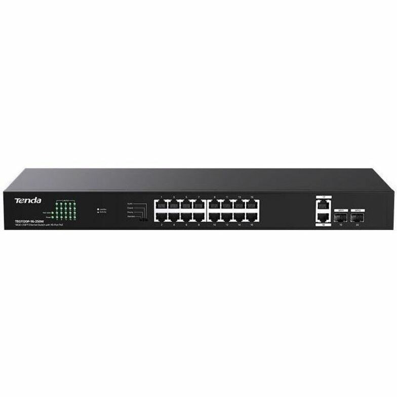 18GE+2SFP SWITCH 16-PORT POE