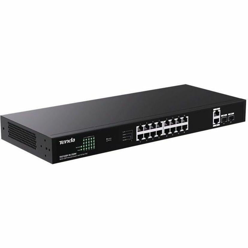 18GE+2SFP SWITCH 16-PORT POE