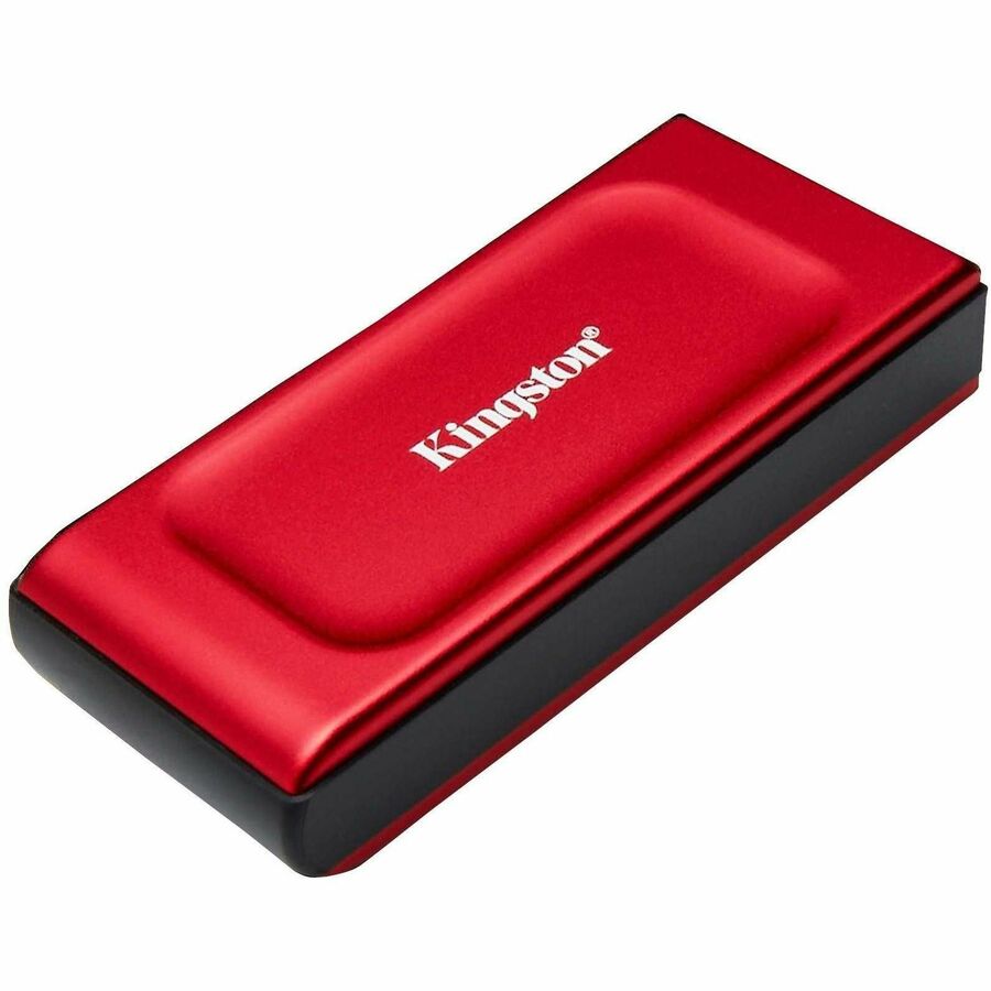 Kingston XS1000 1 TB Portable Solid State Drive - External - Red