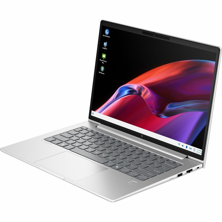 HP Elite mt645 G8 14" Thin Client Notebook - WUXGA - AMD Ryzen 5 7535U - 8 GB - 256 GB SSD - Pike Silver