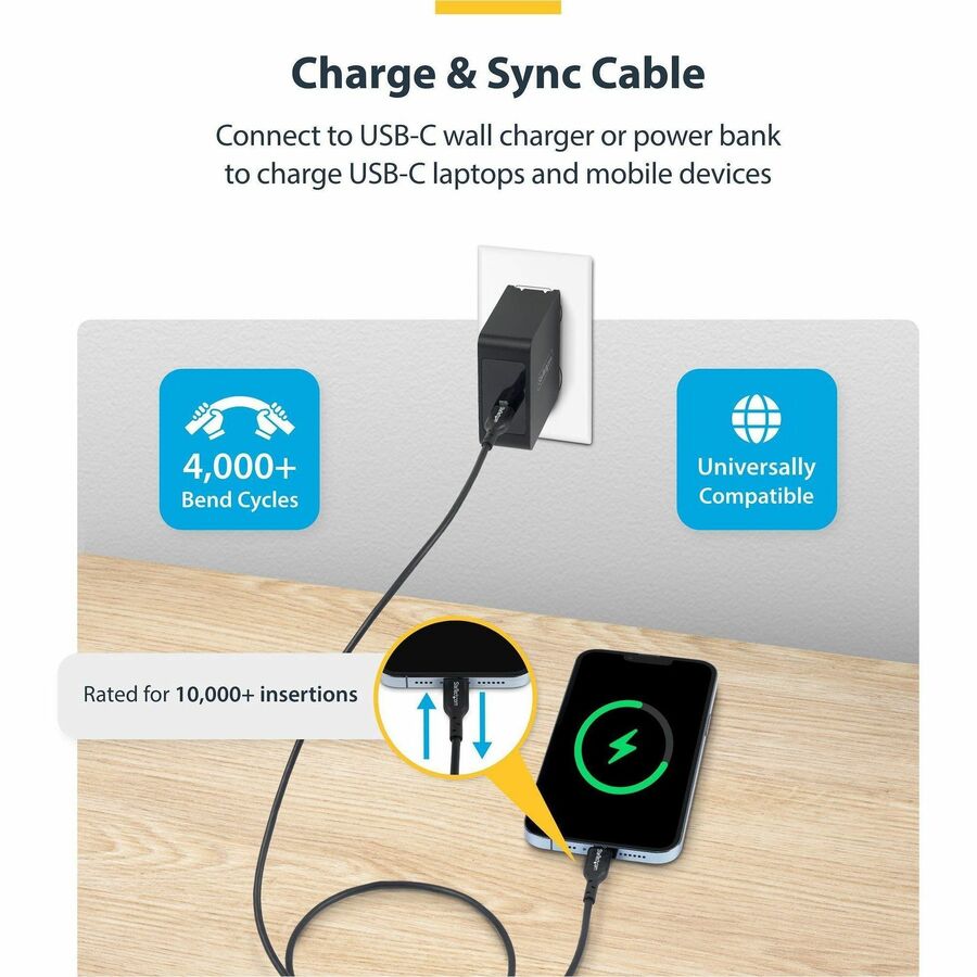 6FT USB-C CABLE CHARGER CORD