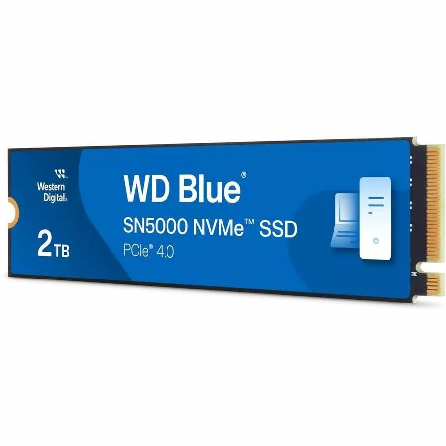 WD Blue SN5000 WDS200T4B0E 2 TB Solid State Drive - M.2 2280 Internal - PCI Express NVMe (PCI Express NVMe 4.0 x4)