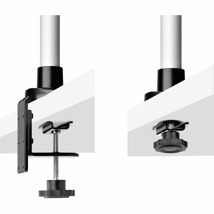 StarTech.com Monitor Desk Mount For 27in 16:9/30in 21:9 Ultrawide Screens, VESA 75x75/100x100, Tool-Less Arm Adjustments, TAA
