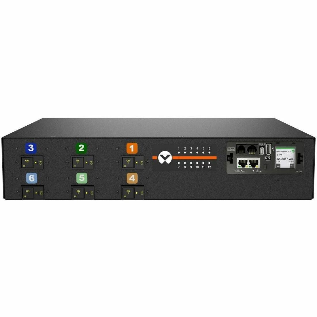 Vertiv Geist rPDU MNU5MDR6-12CF18-5CS15A0H10-S 12-Outlets PDU