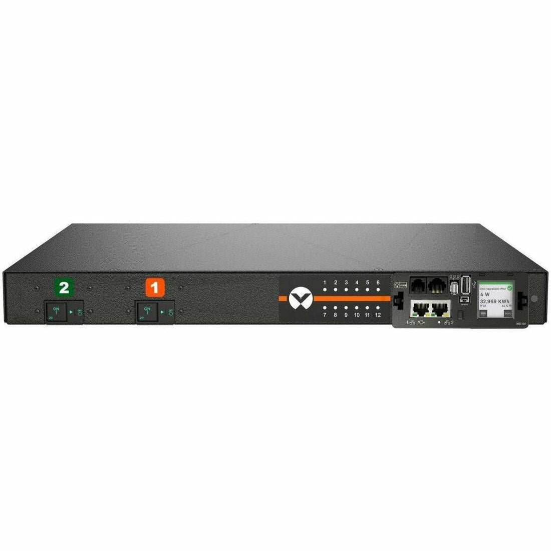 Vertiv Geist rPDU MNU5M1R6-12CF18-3TL6A0H10-S 12-Outlets PDU