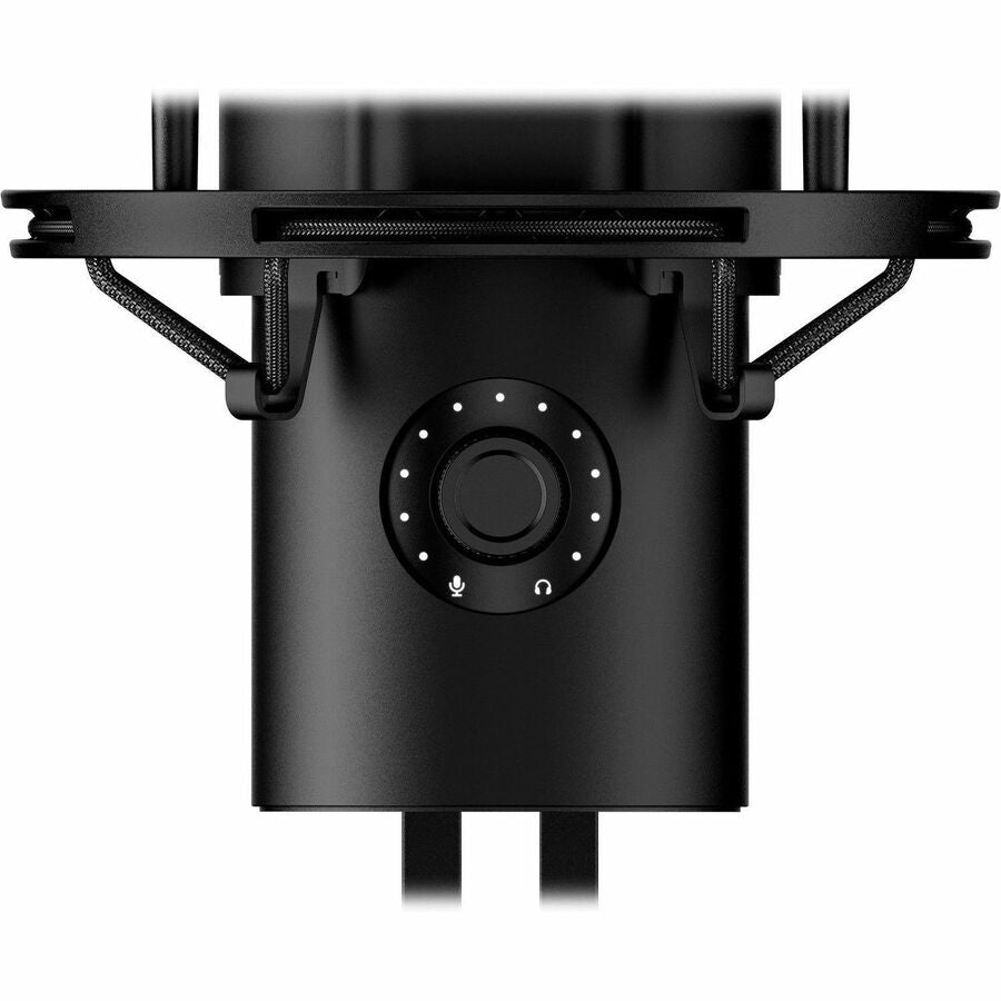 HyperX QuadCast 2 Wired Electret Condenser Microphone for Gaming, Live Streaming, Voice, Podcasting - Black