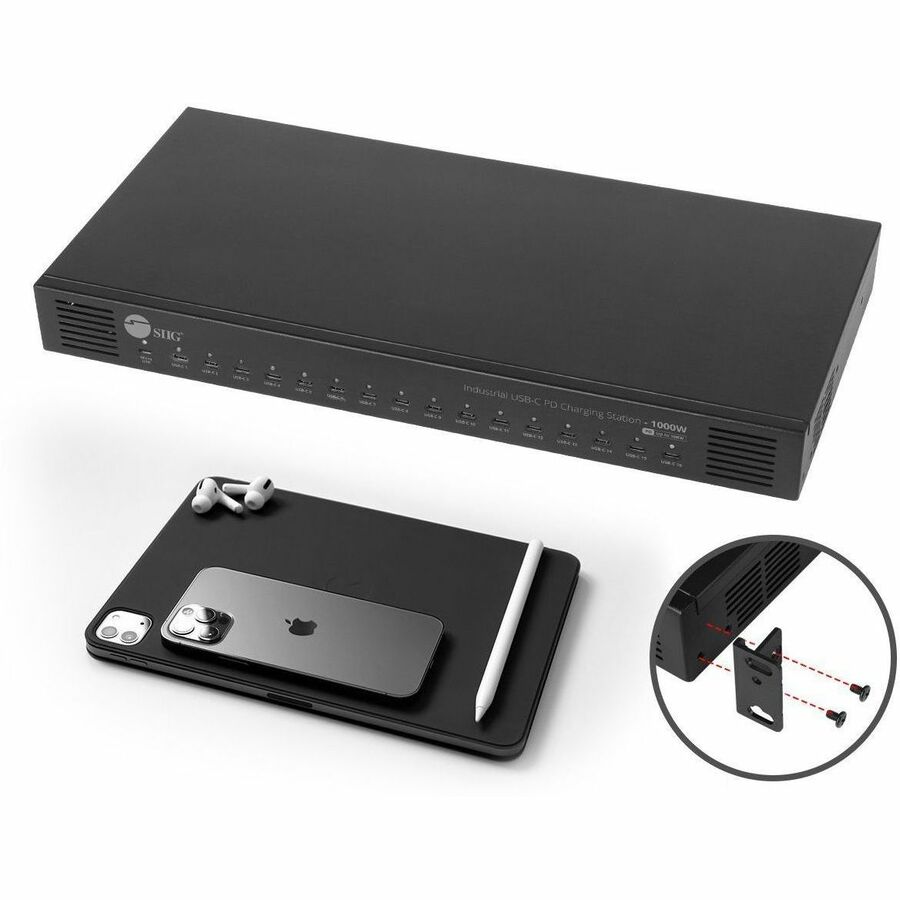 SIIG 16-PORT INDUSTRIAL USB-C