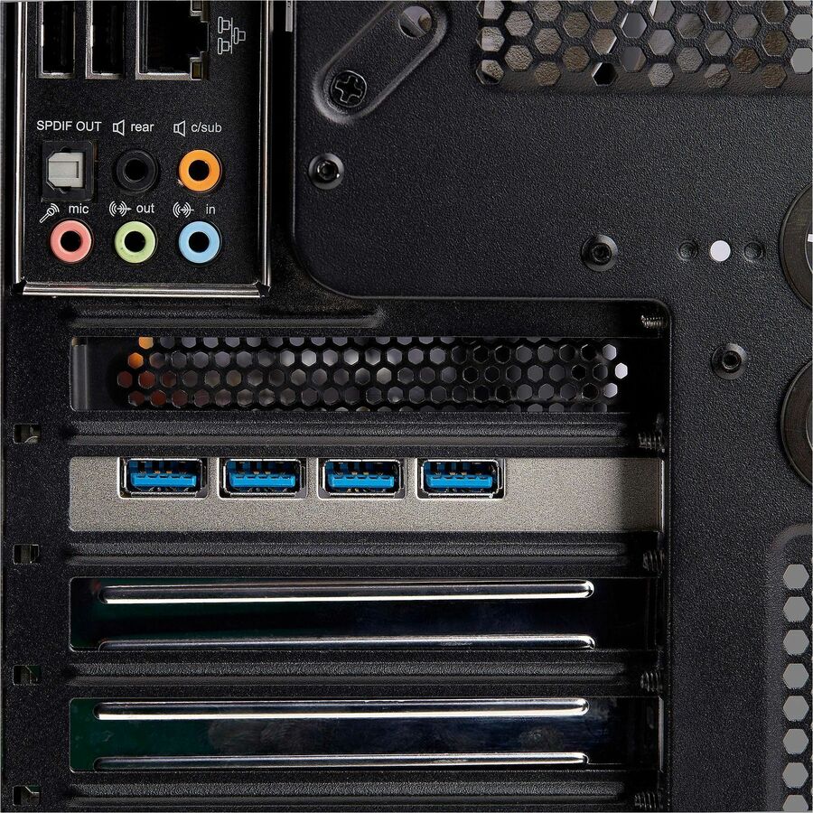 StarTech.com 4-Port USB PCIe Card, USB 3.2 5Gbps, PCI Express Expansion Card with 4x Independent USB Controllers, 4x USB-A Ports