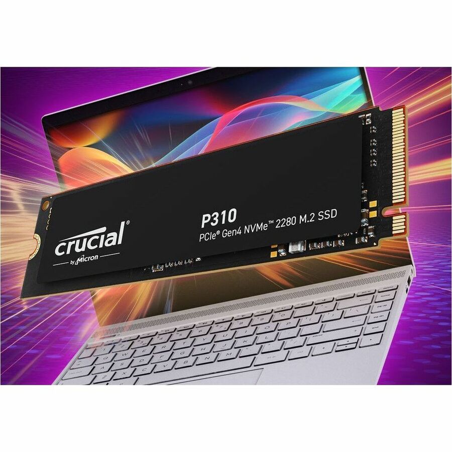Crucial P310 1 TB Solid State Drive - M.2 2280 Internal - PCI Express NVMe (PCI Express NVMe 4.0 x4)