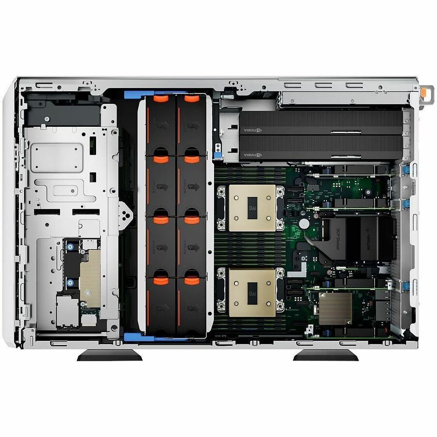 Dell PowerEdge T560 4.5U Tower Server - Xeon Silver 4410Y 2 GHz - 32 GB RAM - 480 GB SSD