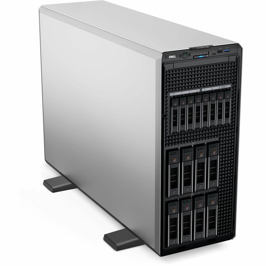 Dell PowerEdge T560 4.5U Tower Server - 2 Xeon Silver 4410Y 2 GHz - 16 GB RAM - 480 GB SSD