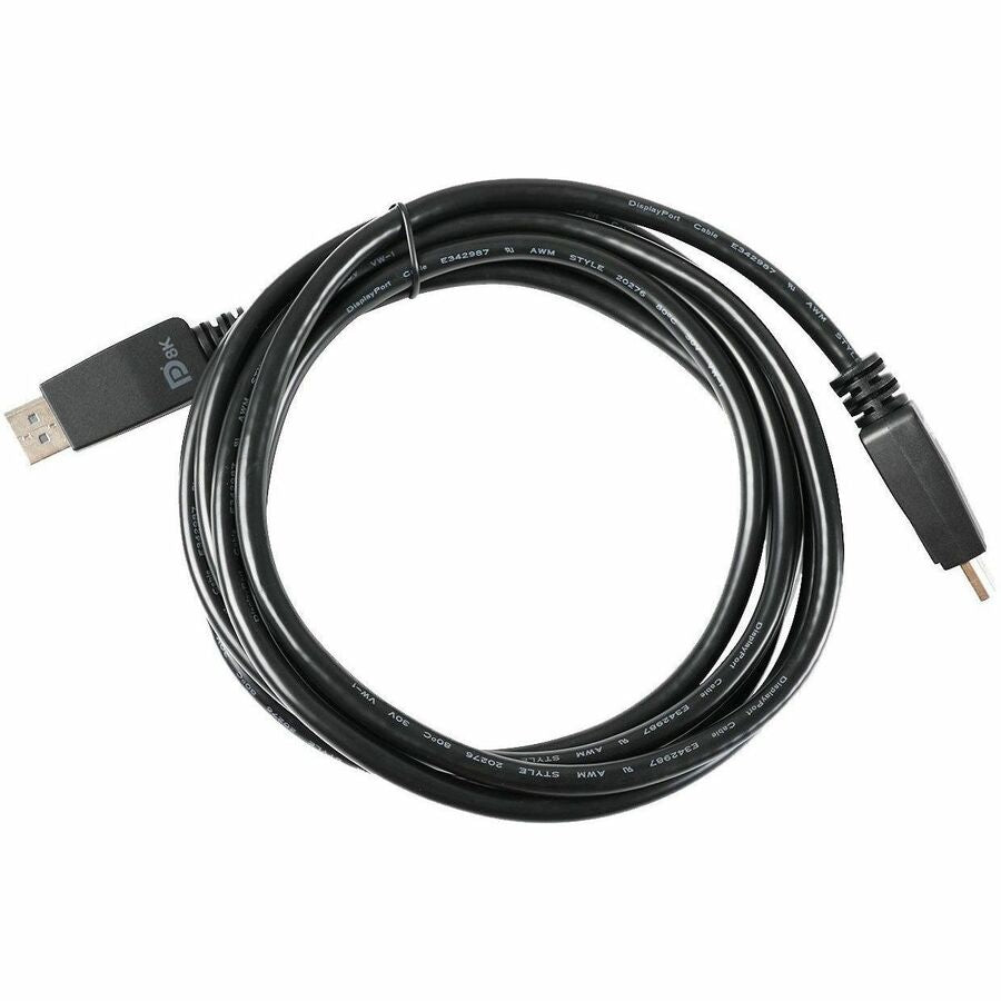 V7 DisplayPort 1.4 Cable 32.4 Gbps 8K UHD 3m/10ft Black