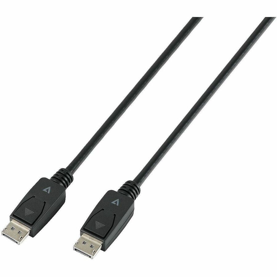 V7 DisplayPort 1.4 Cable 32.4 Gbps 8K UHD 3m/10ft Black