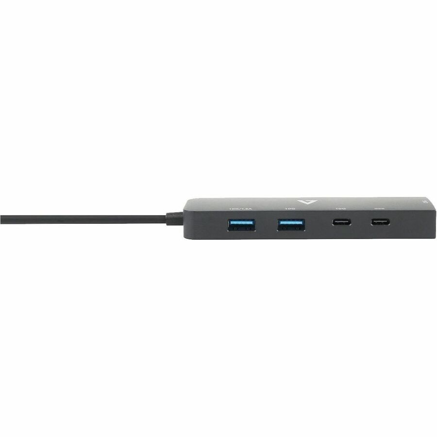 V7 V7UCRJ25GHUB-BLK USB/Ethernet Combo Hub