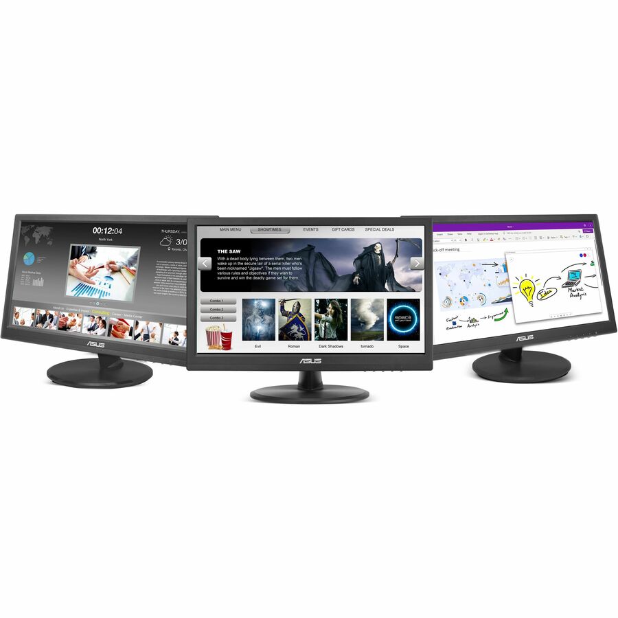 Asus VT169HE 16" Class LED Touchscreen Monitor - 16:9 - 5 ms