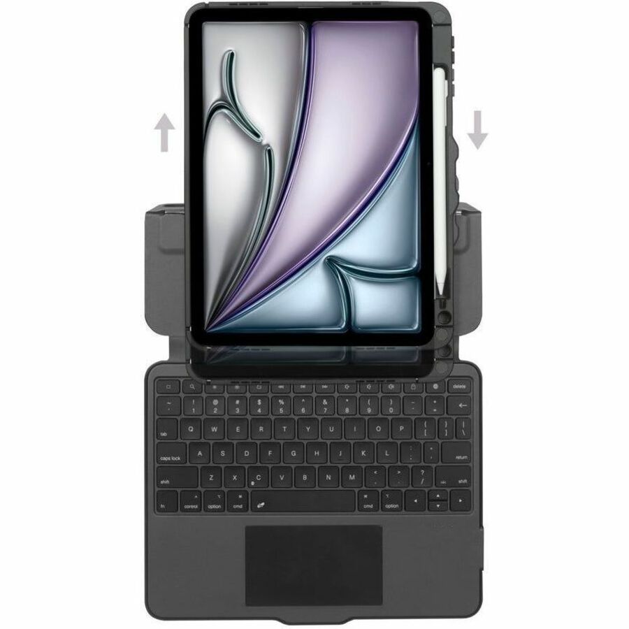 Targus Versavu THZ967US Keyboard/Cover Case (Folio) for 11" Apple iPad Air 11 (2024), iPad (10th Generation), iPad Air (4th Generation), iPad Air (5th Generation), iPad Pro (2nd Generation), iPad Pro (3rd Generation), iPad Pro (4th Generation), iPad Pro T