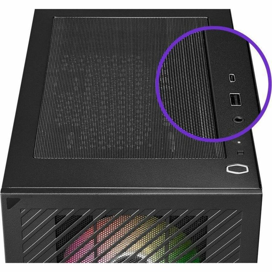 Elite 301 M-ATX PC Case (Blk)