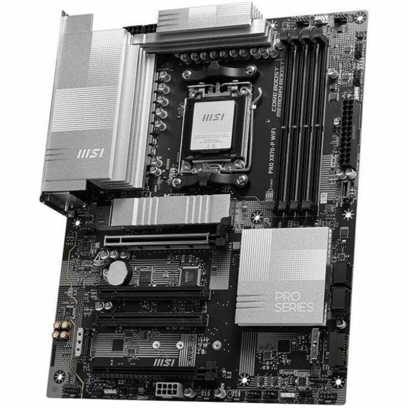 MSI X870-P WIFI Gaming Desktop Motherboard - AMD X870 Chipset - Socket AM5 - ATX