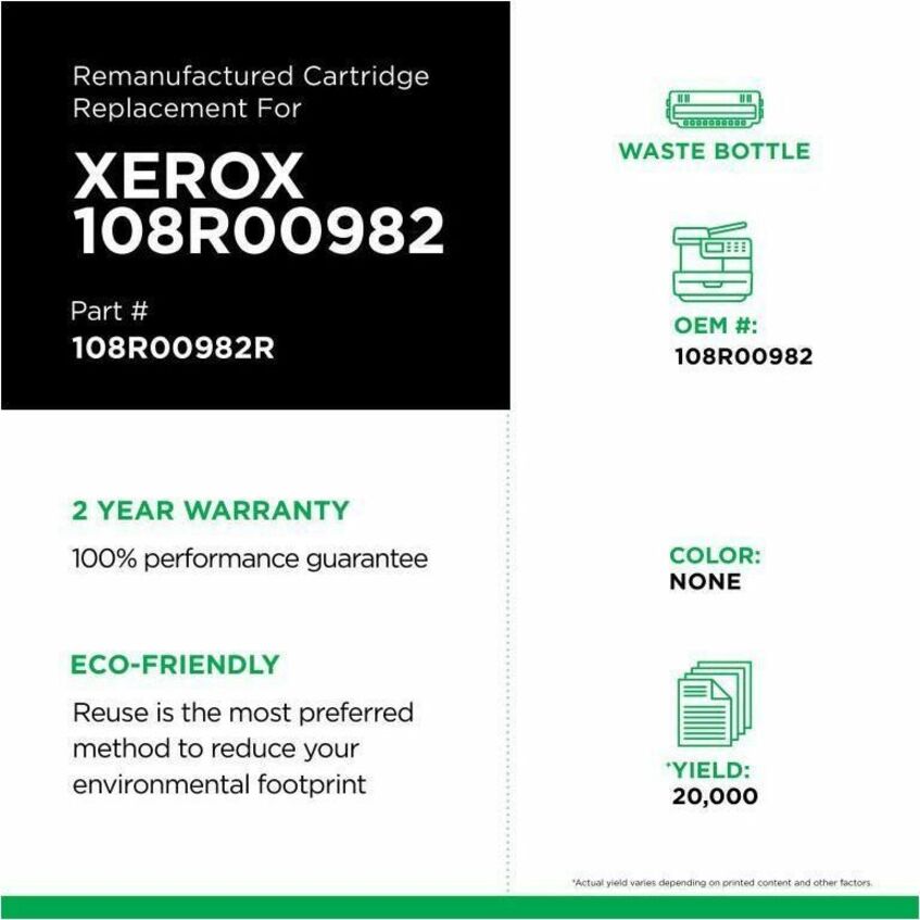 Clover Imaging Remanufactured Waste Container for Xerox 108R00982
