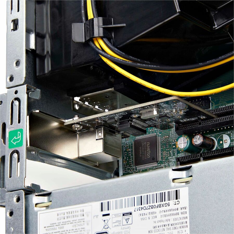 StarTech.com 1-Port Gigabit PCIe Network Adapter Card, Low-Profile 10/100/1000Mbps PCI Express NIC, Realtek RTL8111H, TAA Compliant