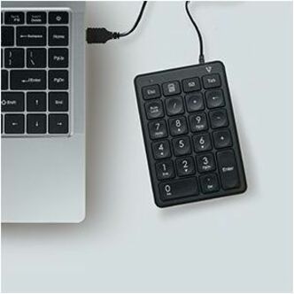 V7 KP350V7 KP350 USB Wired Numeric Keypad - 22 Key