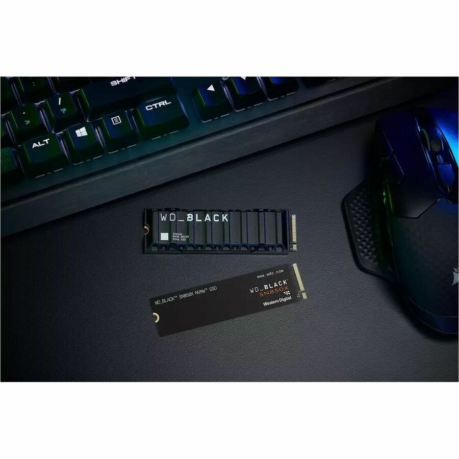 WD Black SN850X WDS200T2XHE-00BCA0 2 TB Solid State Drive - M.2 2280 Internal - PCI Express NVMe (PCI Express NVMe 4.0 x4)