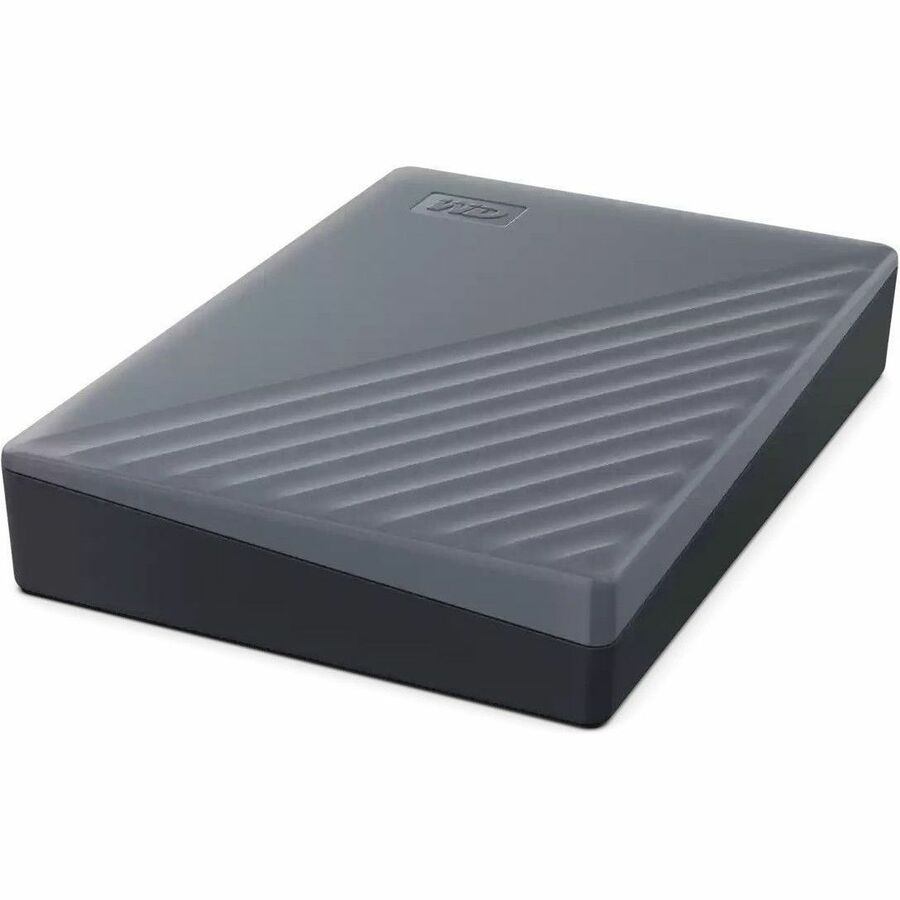 WD My Passport WDBY3J0060BGY-WESN 6 TB Portable Hard Drive - External - Silicon Gray