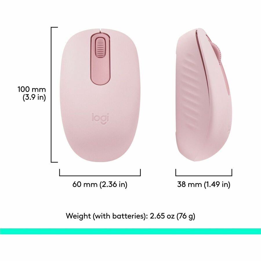 M196 WIRELESS MOUSE (ROSE)