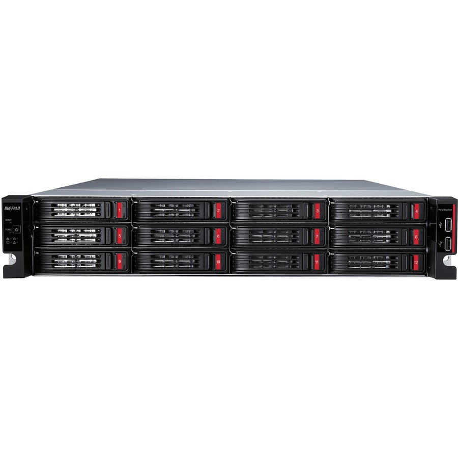 BUFFALO TeraStation 51220RH 12-Bay Secure Business 2U NAS 120TB (12x10TB) w/ Hard Drives Included