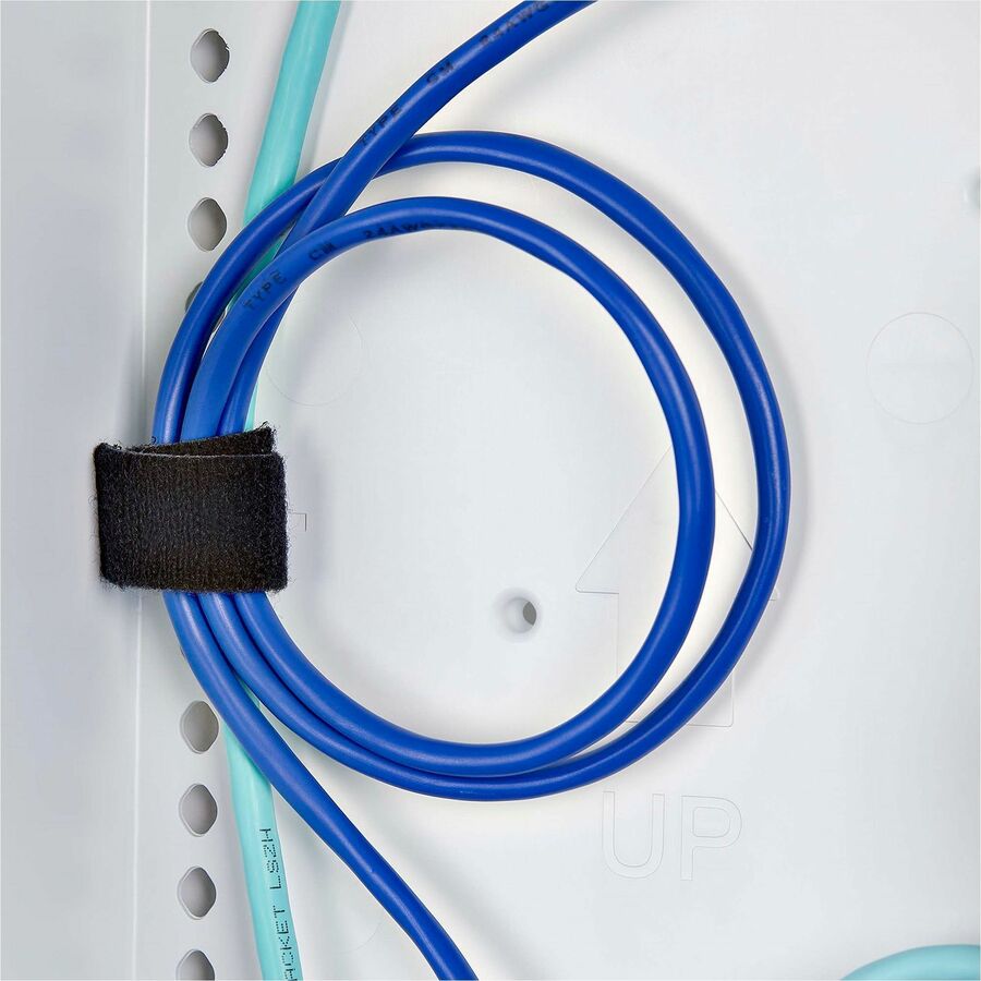 StarTech.com 28in Wall-Mount Media Enclosure, Cable Management Box for Network Distribution, Mounting Fixtures/Modules Included, White