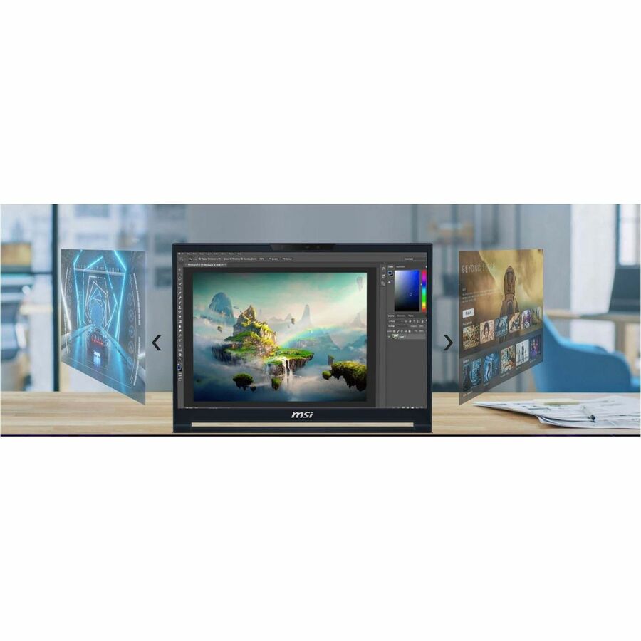 MSI Stealth 14 AI Studio A1V Stealth 14 AI Studio A1VFG-068US 14" Gaming Notebook - Full HD Plus - Intel Core Ultra 7 155H - 16 GB - 1 TB SSD - Star Blue