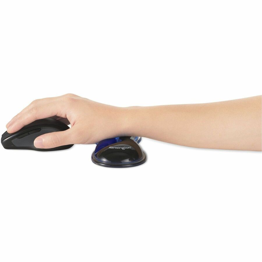 Kensington Slim Duo Gel Mouse/Trackball Wrist Rest - Blue
