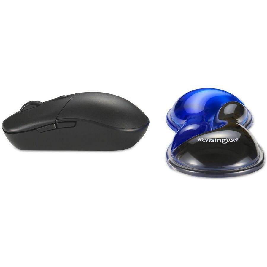 Kensington Slim Duo Gel Mouse/Trackball Wrist Rest - Blue