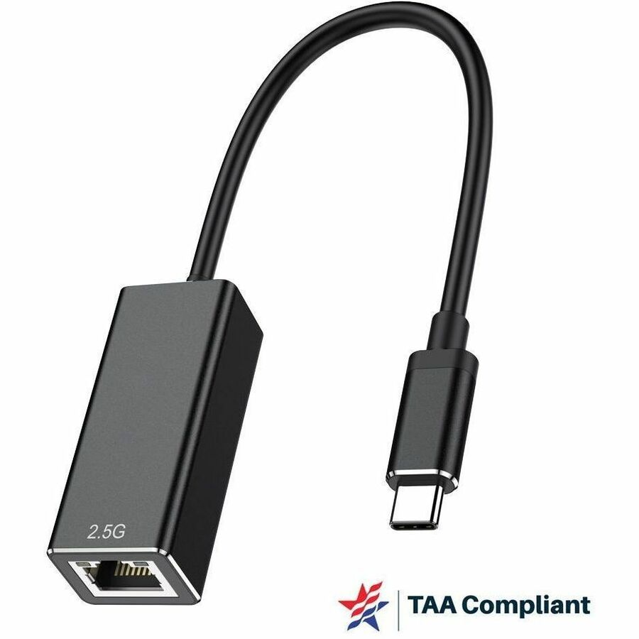 4XEM USB-C to 2.5 Gbps RJ-45 Ethernet Adapter - TAA