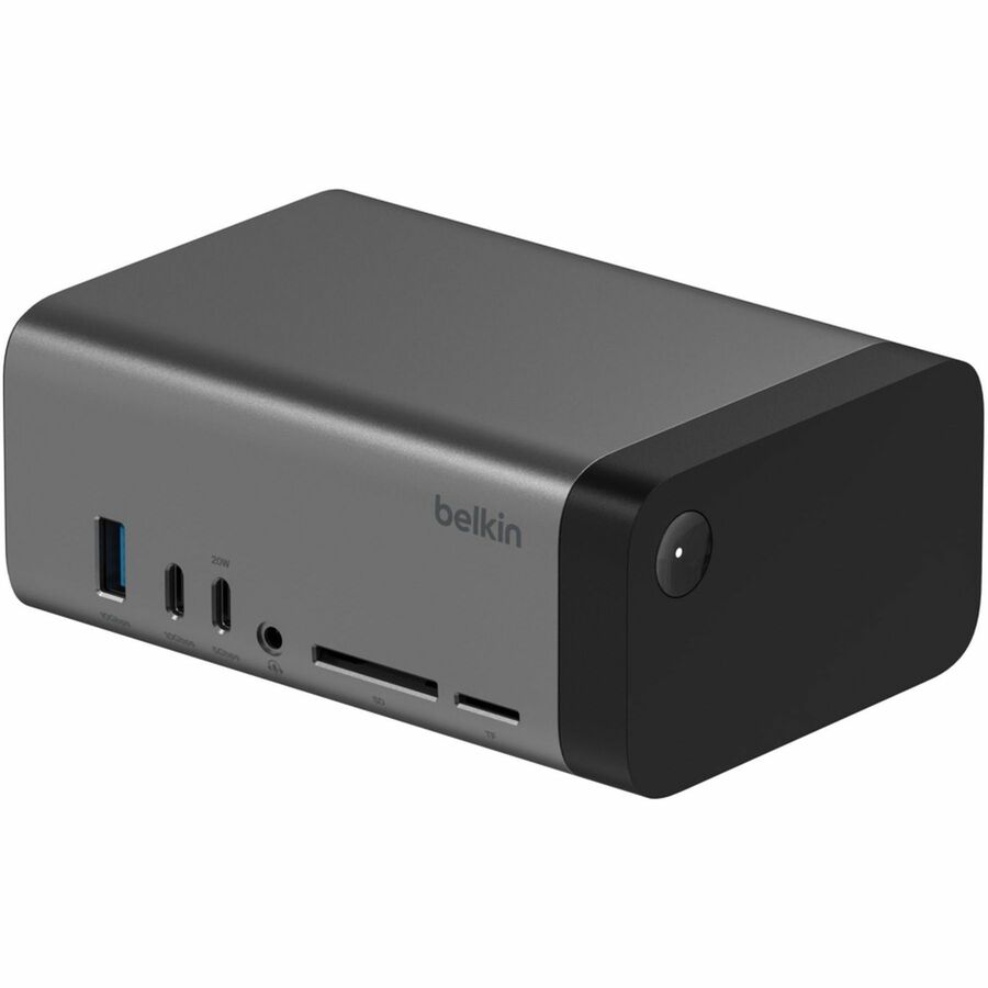 Belkin 11-in-1 Triple Display USB-C Docking Station - 10 Gbps - 1xUSB-A, 4xUSB-C, 2xHDMI, 1xEthernet, 1x3.5mm Audio, 1xSD, 1xMicro SD - w/ USB-C Cable - Grey