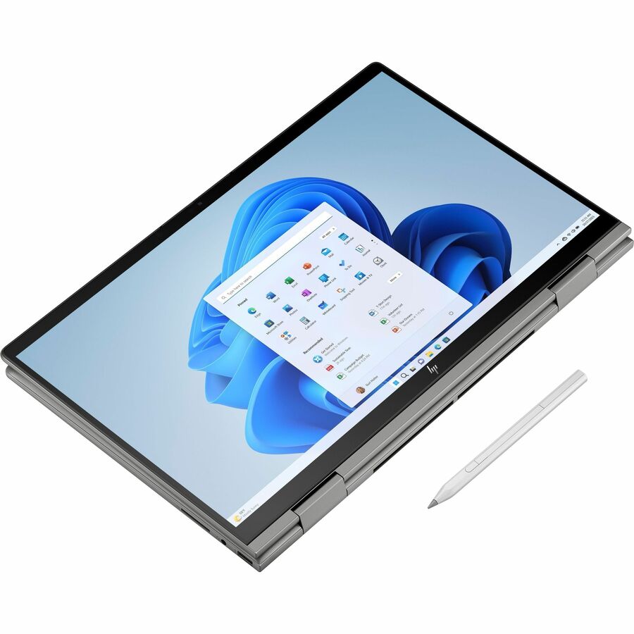HP ENVY x360 15-fe1000 15-fe1073cl 15.6" Touchscreen Convertible 2 in 1 Notebook - Full HD - Intel Core Ultra 7 155U - Intel Evo Platform - 32 GB - 1 TB SSD - Mineral Silver Aluminum