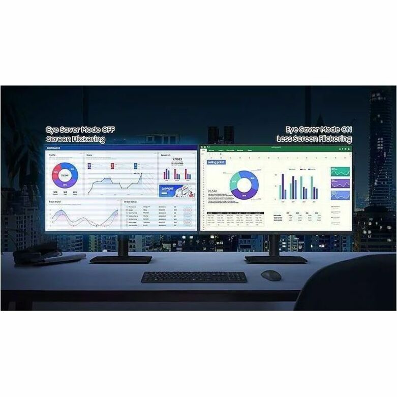 Samsung Essential S4 S27D402GAN 27" Class Full HD LCD Monitor - 16:9 - Black