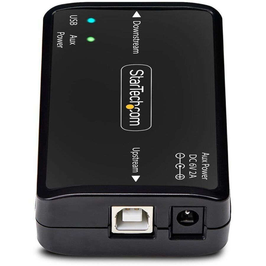 StarTech.com USB Galvanic Isolator Up To 6KV, Electrical Noise Isolator, IP40, DIN Rail Mount, Isolated Power Filter, USB 2.0 (12Mbps)/TAA