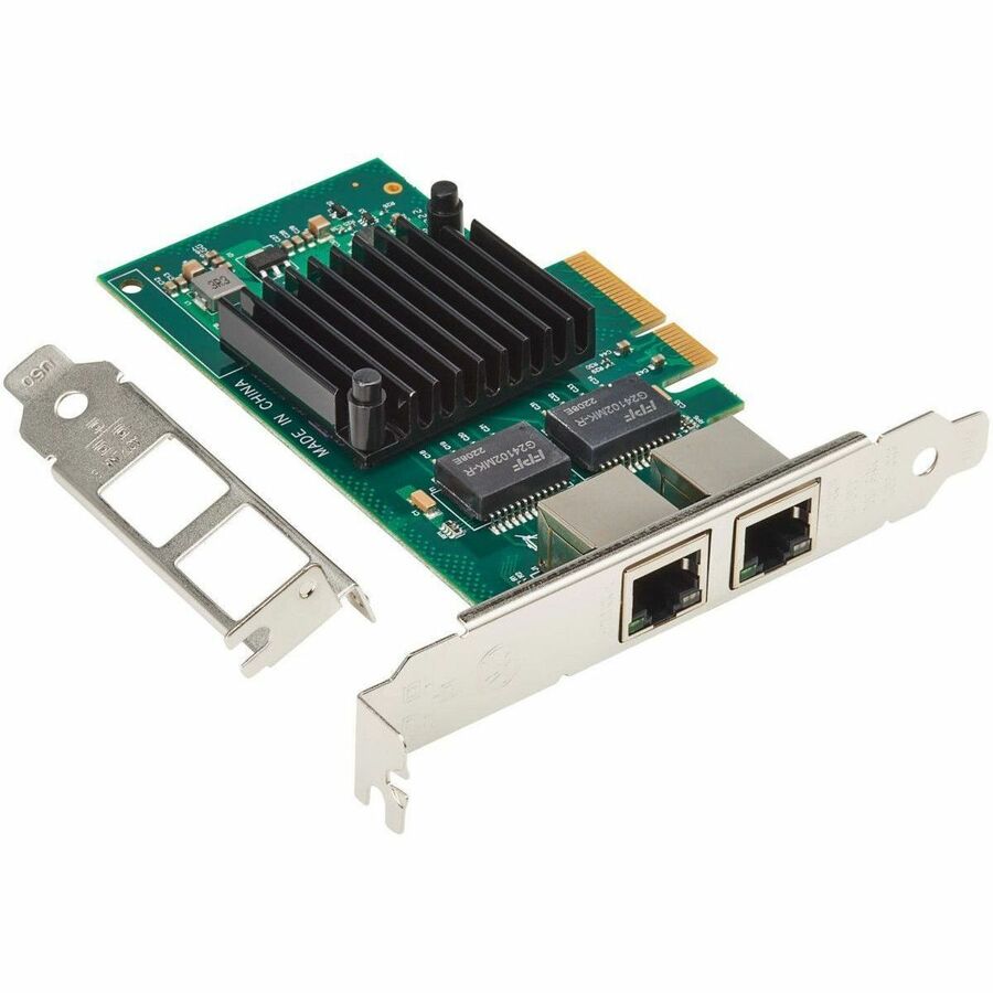 Eaton Tripp Lite Series 2-Port Gigabit Ethernet PCI Express (PCIe x4) Network Interface Card (NIC), I350-T2