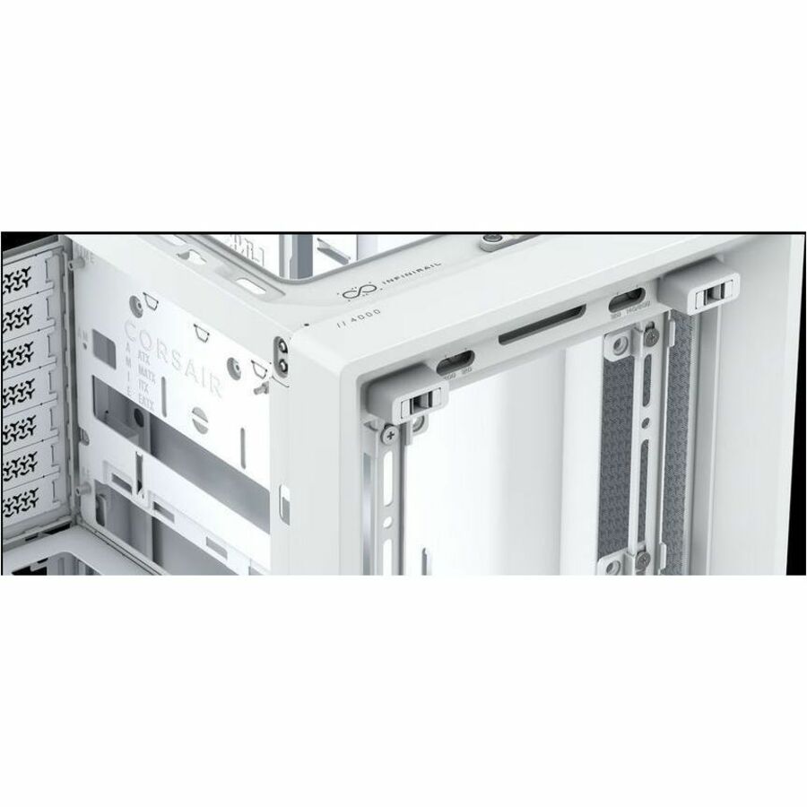Corsair FRAME 4000D Modular Mid-Tower PC Case - White